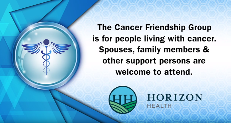 Horizon Health's Cancer Friendship Group Thumbnail