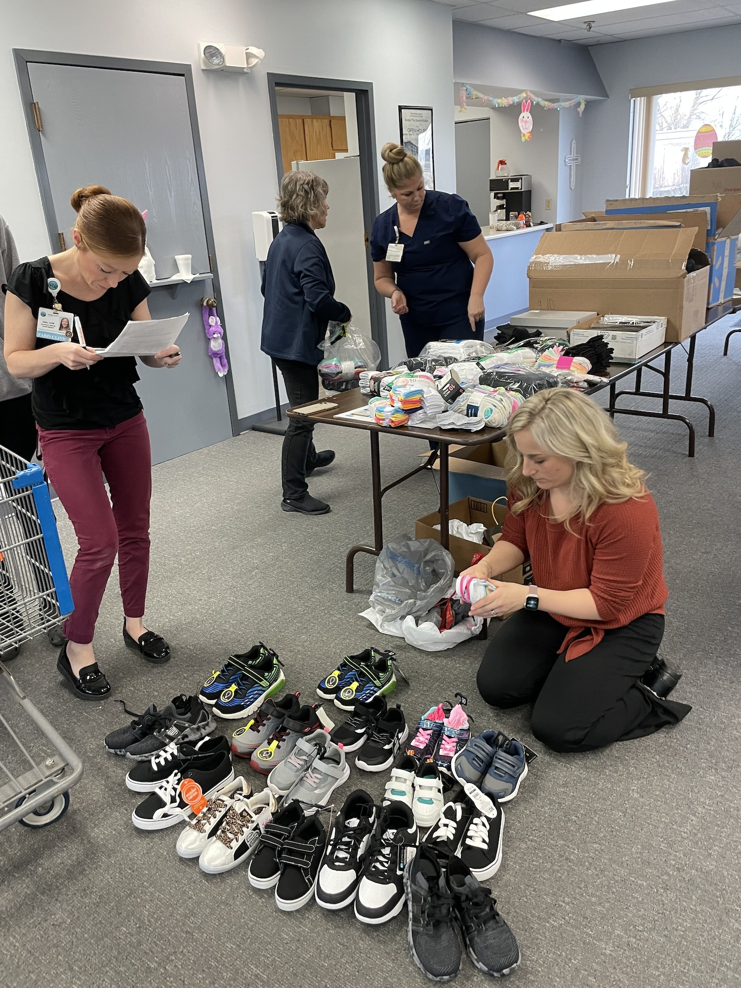 Local Organizations Support Free Foot Care Clinic
